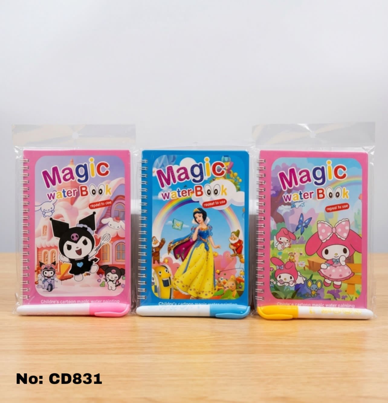 Magic Water Coloring & Painting Book