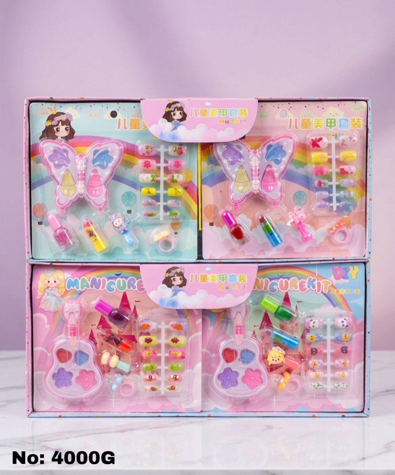 Kids DIY Manicure & Nail Art Kit