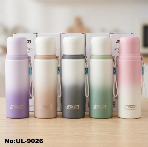 Premium Dual-Tone Stainless Steel Bottle – 500ml