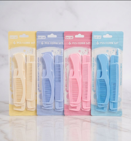 Premium 6-Pcs Hair Comb Set