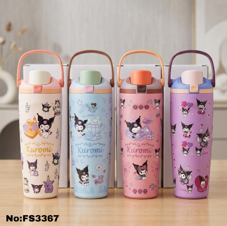 Cute Sanrio Aesthetic Sipper Bottle with Handle