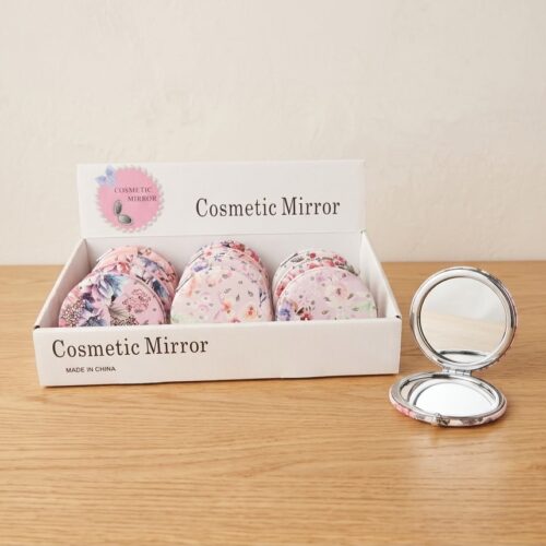 Cute Double-Sided Pocket Mirror for Girls & Women