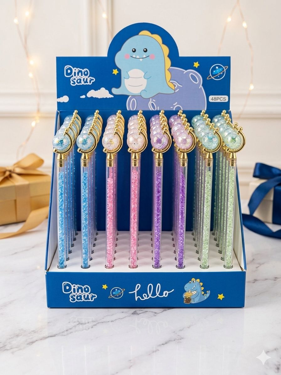 Unlimited Lead Pencils with Crystal Globe Toppers