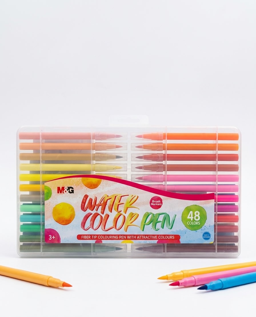 M&G 48 Colors Water Color Pen Set