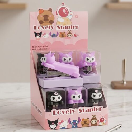 Cute Kuromi Character Mini Stapler