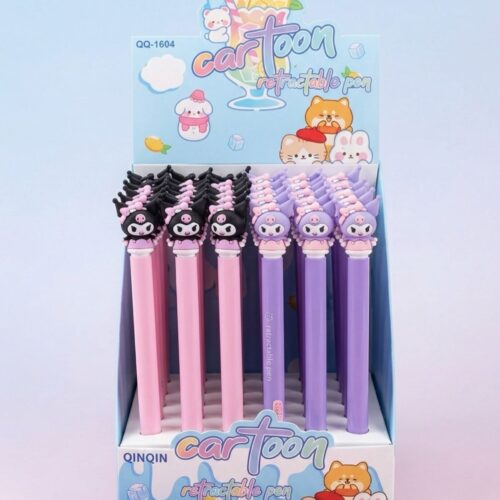 Cute Kuromi Retractable Extensible Pointer Gel Pen