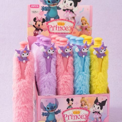 Kuromi Fluffy Fur Pen Large Size