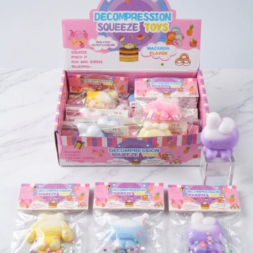 Cute Macaron-Scented Sanrio Character Decompression Squishy Toy
